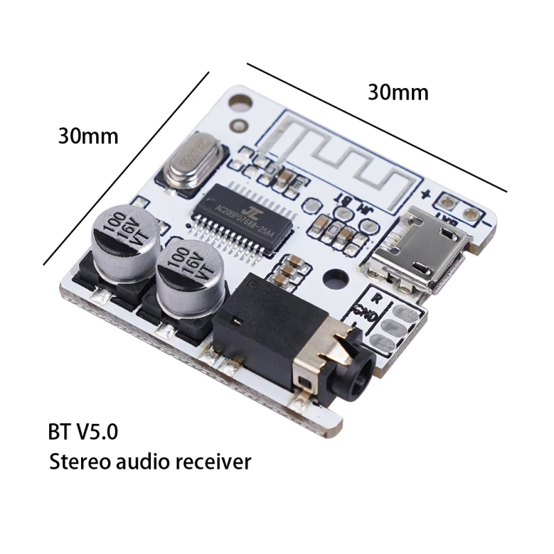 Универсальный аудиоресивер Micro USB 5 в источник питания Bluetooth 0 JL6925A стерео музыка 3