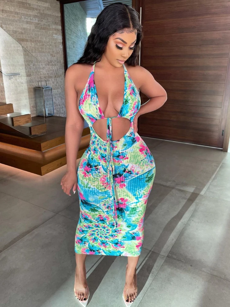 2021 women's clothing women's clothing lace-up halter neck tie-dye dress mid-length skirt summer harajuku dress Sexy
2021 women's clothing women's clothing lace-up halter neck tie-dye dress mid-length skirt summer harajuku dress Sexy