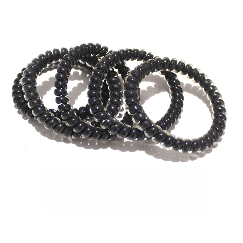 10 PCS/Lot Black Coiled Girls Hair Elastics Invisibobble Traceless Hairbands for Women Ponytail Holder Accessories
10 PCS/Lot Black Coiled Girls Hair Elastics Invisibobble Traceless Hairbands for Women Ponytail Holder Accessories