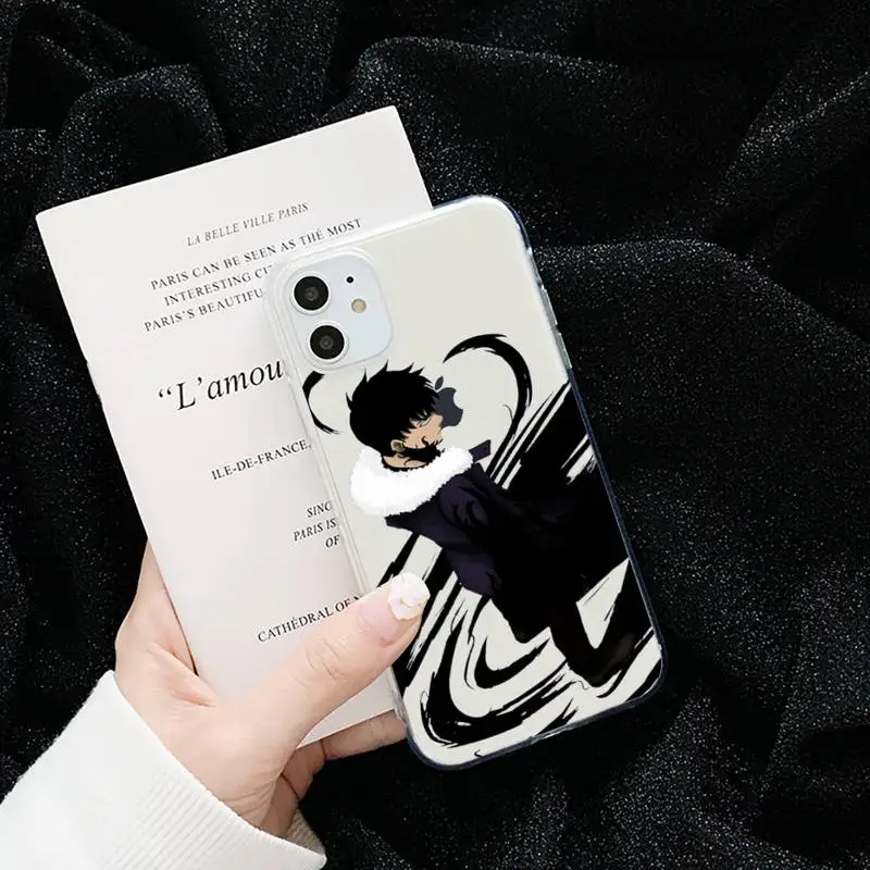Comics solo leveling Sung Jin-Woo Phone Case Transparent soft For iphone 5 5s 5c se 6 6s 7 8 11 12 plus mini x xs xr pro max
Comics solo leveling Sung Jin-Woo Phone Case Transparent soft For iphone 5 5s 5c se 6 6s 7 8 11 12 plus mini x xs xr pro max