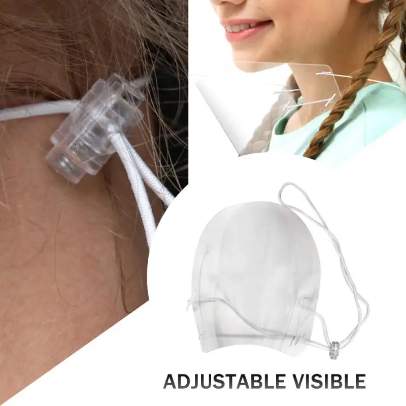 Adjustable Visible Mask Transparent Face Shield Anti-sputum Splash-proof Convenient Breathable Protective Gear Lip Language Mask
Adjustable Visible Mask Transparent Face Shield Anti-sputum Splash-proof Convenient Breathable Protective Gear Lip Language Mask