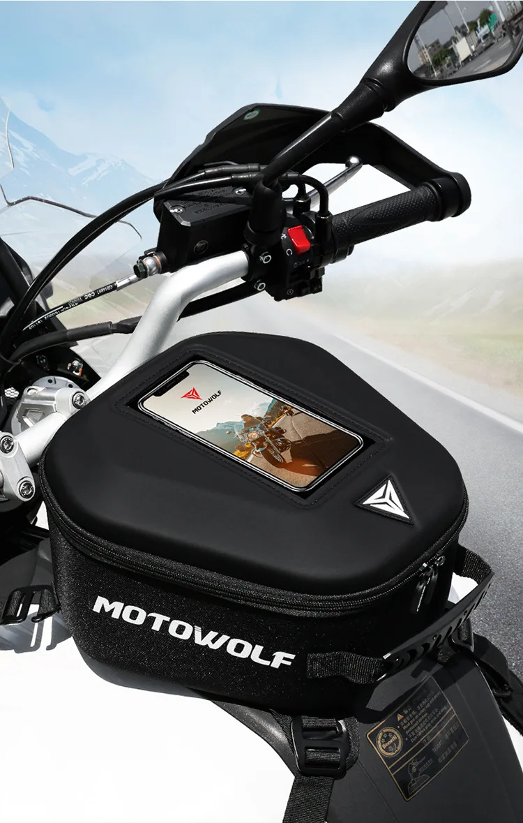 Motorcycle Oil Tank Bag Universal Waterproof Mobile Phone Navigation Bag Oil Tank Package Magnetic Locking Loop Fixed Tail Bag
Motorcycle Oil Tank Bag Universal Waterproof Mobile Phone Navigation Bag Oil Tank Package Magnetic Locking Loop Fixed Tail Bag
