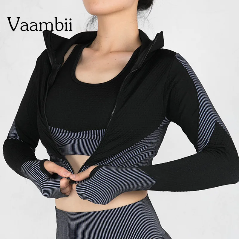 With Long Top Crop Top Sportswear Blouse Yoga Sleeve T-shirt Shirt Top Tops Sports Fitness Jacket Zipper Women Women's Tops Wo
With Long Top Crop Top Sportswear Blouse Yoga Sleeve T-shirt Shirt Top Tops Sports Fitness Jacket Zipper Women Women's Tops Wo