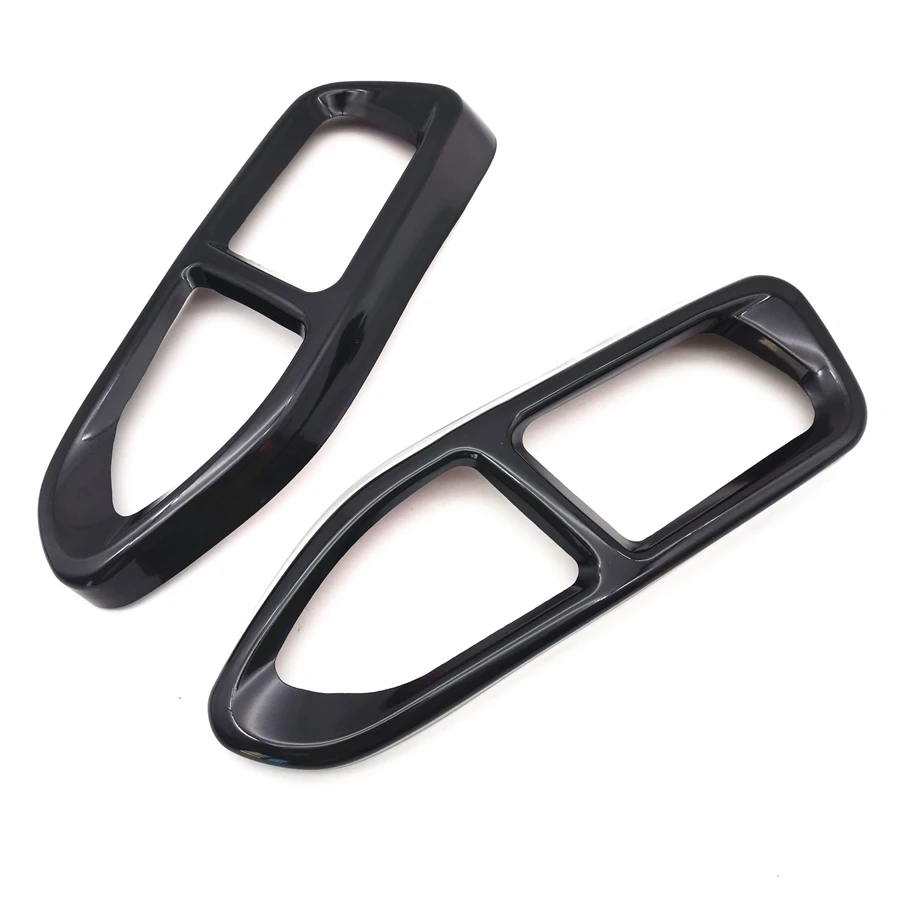 Black Stainless Exhaust Muffler Pipe Cover Trim For BMW 7 G11 G12 2016-2018 M Style 
Black Stainless Exhaust Muffler Pipe Cover Trim For BMW 7 G11 G12 2016-2018 M Style