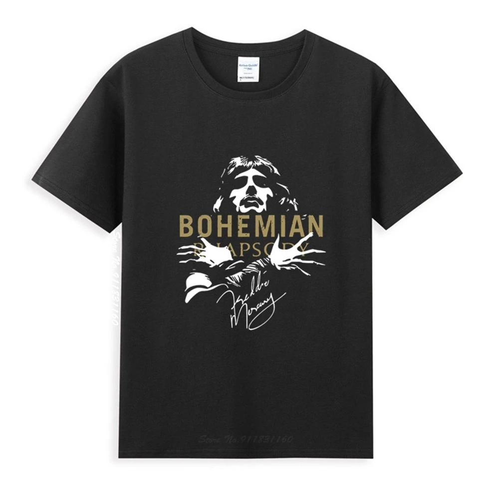 Bohemian Rhapsody Freddie Mercury Queen T-Shirt Unisex Comfortable Pure Cotton Popular Short Sleeve Tee Shirt Tops
Bohemian Rhapsody Freddie Mercury Queen T-Shirt Unisex Comfortable Pure Cotton Popular Short Sleeve Tee Shirt Tops