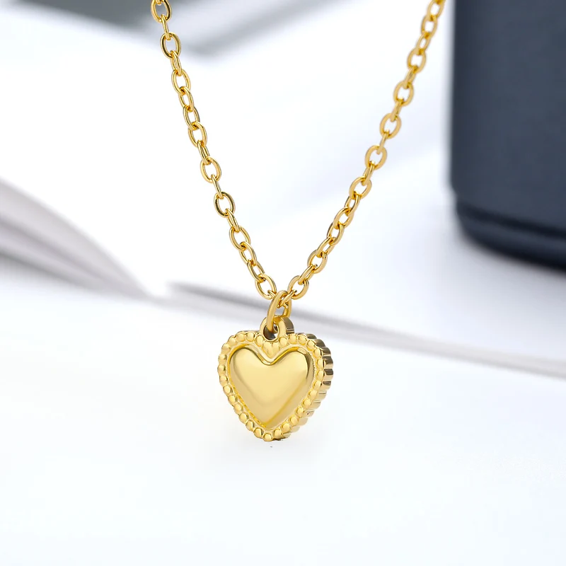 Delicate Heart Necklaces For Women Girls Minimalism Stainless Steel Necklace Chain Choker For lovers Fashion Party Jewelry
Delicate Heart Necklaces For Women Girls Minimalism Stainless Steel Necklace Chain Choker For lovers Fashion Party Jewelry