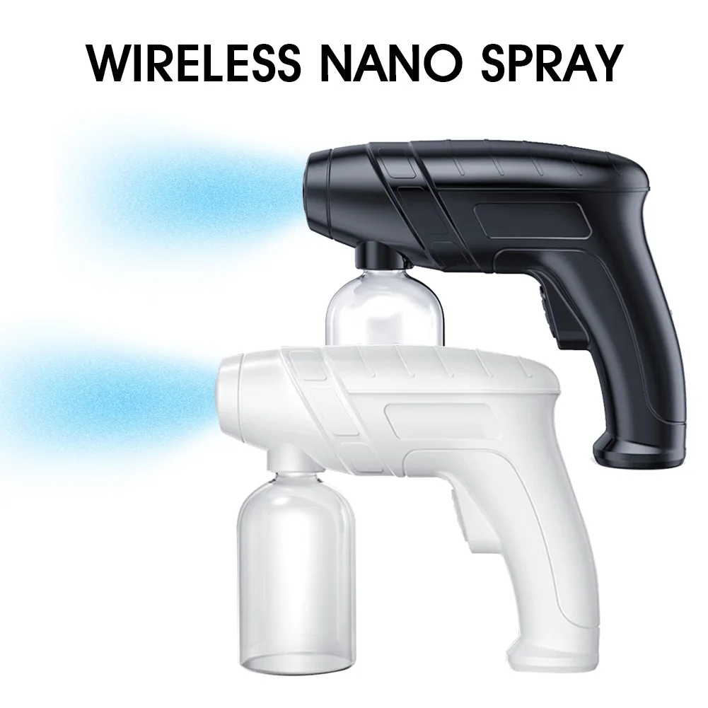 Auto Atomizer Sprayer Rechargeable Nano Spray Atomizer With 300ML Spray Bottle For Home Office Restaurant Bacteria Disinfection
Auto Atomizer Sprayer Rechargeable Nano Spray Atomizer With 300ML Spray Bottle For Home Office Restaurant Bacteria Disinfection