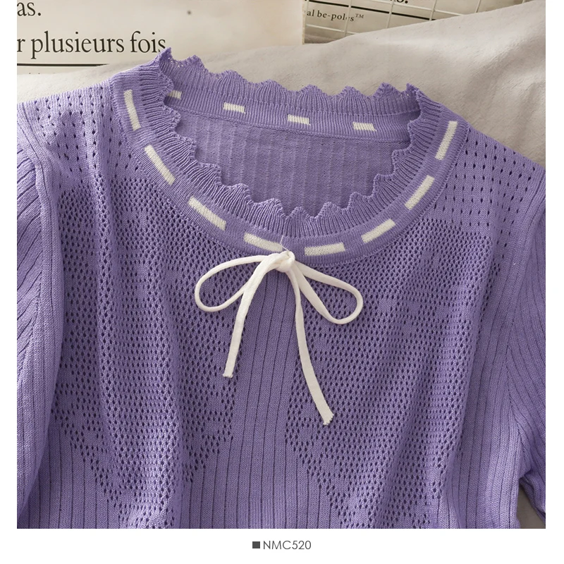 Women Fashion Slim Bodycon O Neck Bow Short Sleeve Knit Blouse Lady Sweet Casual Pullover Top Girls Elegant Daily Basic Shirt
Women Fashion Slim Bodycon O Neck Bow Short Sleeve Knit Blouse Lady Sweet Casual Pullover Top Girls Elegant Daily Basic Shirt