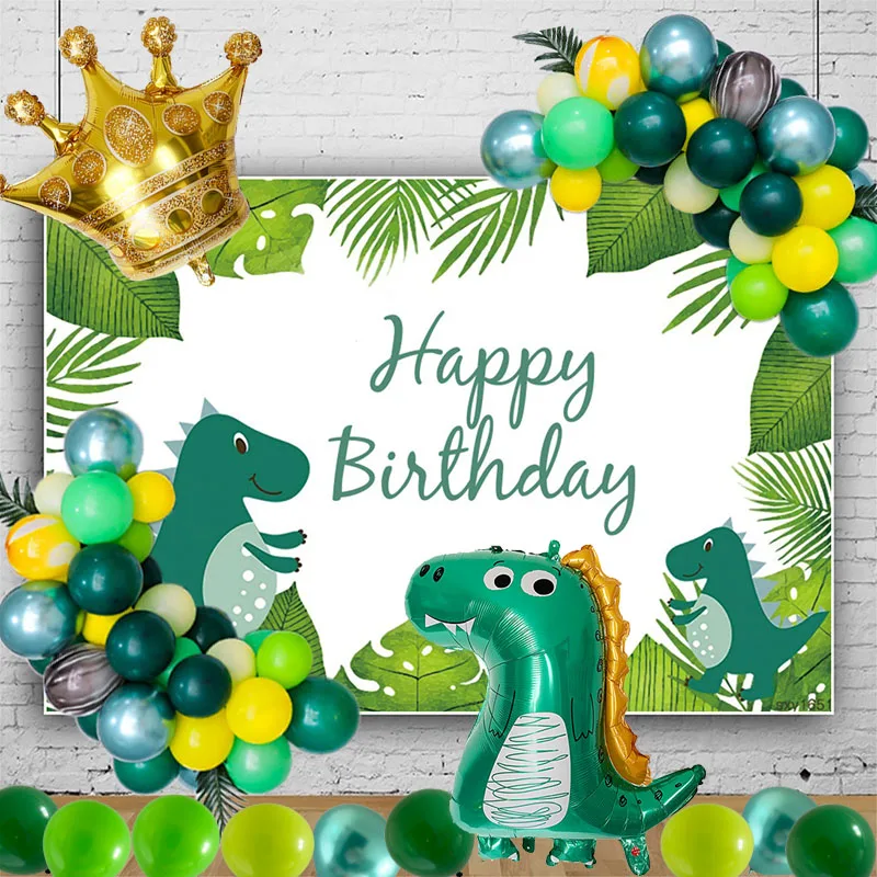 Dinosaur Party Supplies Little Dino Party Decoration Set Balloon Garland With Backdrop For Kids Birthday Party Baby Shower Decor
Dinosaur Party Supplies Little Dino Party Decoration Set Balloon Garland With Backdrop For Kids Birthday Party Baby Shower Decor