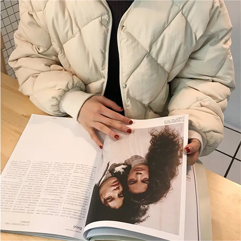 YourSeason 2021 Spring Autumn New Korean Ladies Parkas Winter Casual Loose Solid Color Women Warm Diamond Button Coats 
YourSeason 2021 Spring Autumn New Korean Ladies Parkas Winter Casual Loose Solid Color Women Warm Diamond Button Coats