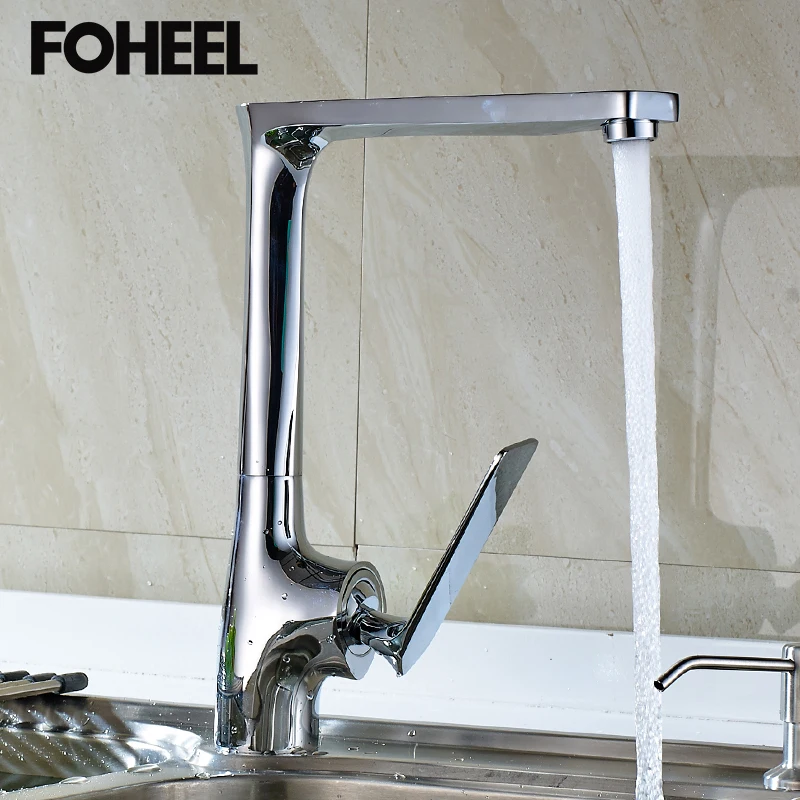 FOHEELKitchen Faucets Deck Mounted Mixer Tap 360 Rotation 4 Colors Faucet Mixer Tap Crane For Kitchen Modern Style
FOHEELKitchen Faucets Deck Mounted Mixer Tap 360 Rotation 4 Colors Faucet Mixer Tap Crane For Kitchen Modern Style