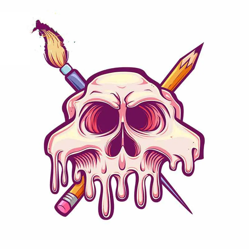 SKULL Funny Car Stickers Fashion Fine Decal Skateboard Graffiti Sticker Motorcycle Skateboard KK 13cm X 12.1cm
SKULL Funny Car Stickers Fashion Fine Decal Skateboard Graffiti Sticker Motorcycle Skateboard KK 13cm X 12.1cm