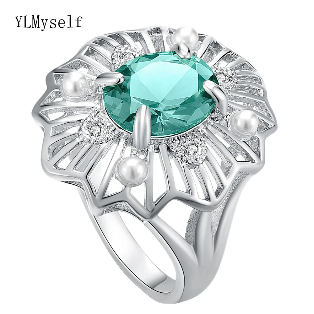 Gorgeous Blue/Fuchsia Oval Zircon Lotus Leaf Design Ring Copper With Thick Silver/Gold Plating Trendy Jewelry Women
Gorgeous Blue/Fuchsia Oval Zircon Lotus Leaf Design Ring Copper With Thick Silver/Gold Plating Trendy Jewelry Women