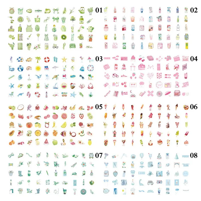 50PCS Cute Plant Stationery Stickers Kawaii DIY Sealing Stickers Paper Adhesive Stickers For Kids Scrapbooking Diary
50PCS Cute Plant Stationery Stickers Kawaii DIY Sealing Stickers Paper Adhesive Stickers For Kids Scrapbooking Diary