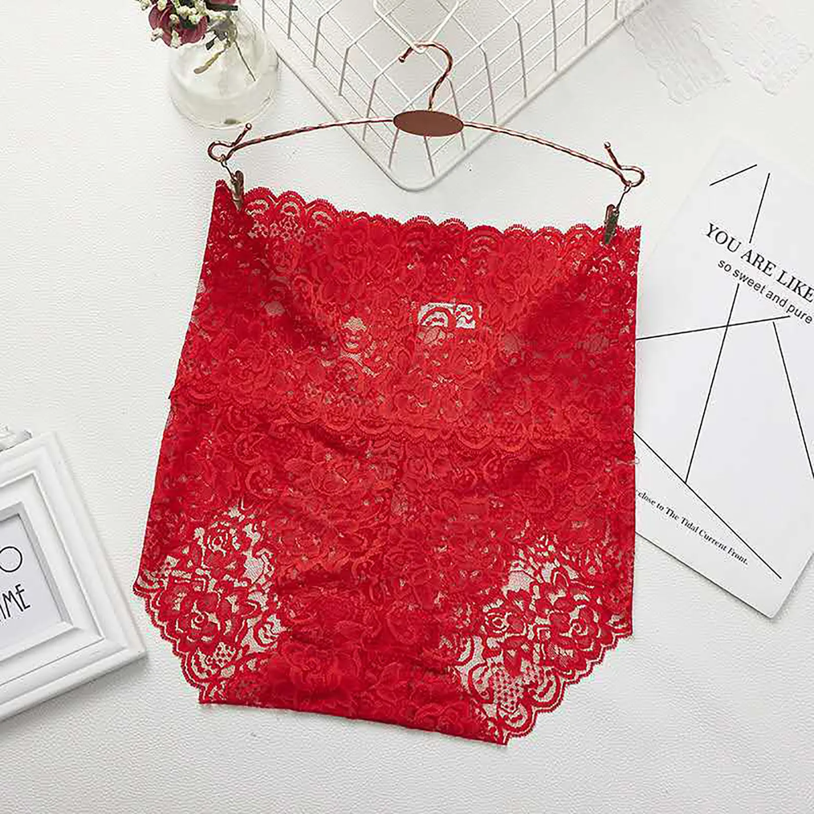 High-Waist Women's Panties Sexy Underwear Transparent Lace G-strings Thongs Plus Size Underpanties Sexy Lingerie Woman Briefs
High-Waist Women's Panties Sexy Underwear Transparent Lace G-strings Thongs Plus Size Underpanties Sexy Lingerie Woman Briefs