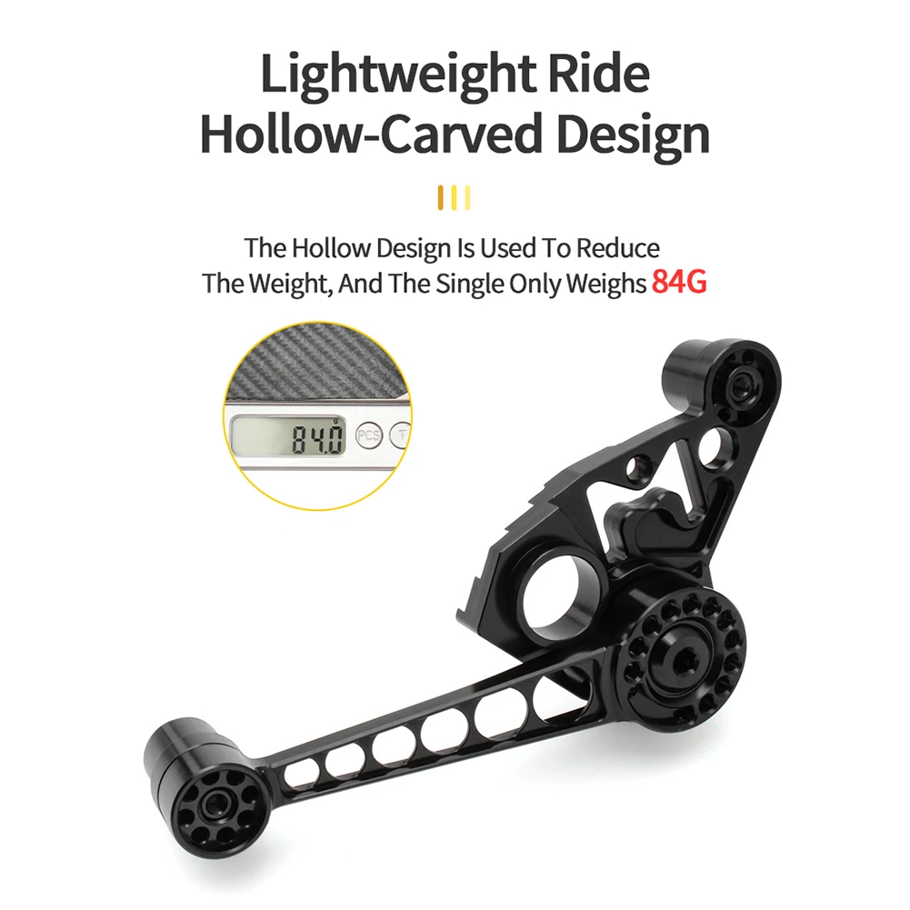 Bicycle Rear Derailleur Tensioner 2/6 Speed Chain Guide Folding Bike PartsLightweight Aluminium Alloy Chain Guide Tensioner
Bicycle Rear Derailleur Tensioner 2/6 Speed Chain Guide Folding Bike PartsLightweight Aluminium Alloy Chain Guide Tensioner