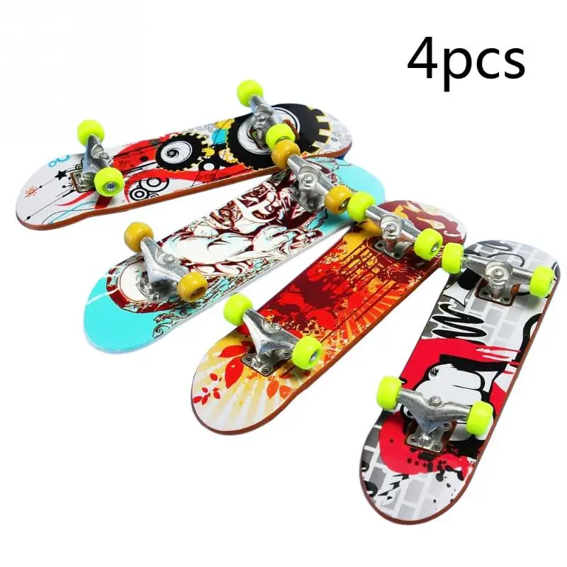 4pcs High Quality Cute Party Favor Kids children Mini Finger Board Fingerboard Alloy Skate Boarding Toys Gift
4pcs High Quality Cute Party Favor Kids children Mini Finger Board Fingerboard Alloy Skate Boarding Toys Gift