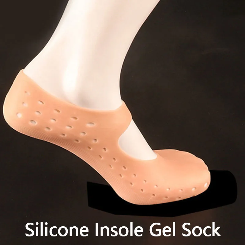 1 Pair Silicone Moisturizing Socks Heels Protector Anti Crack Foot SPA Socks Insole Breathable Full Length Socks Foot Care Tools 
1 Pair Silicone Moisturizing Socks Heels Protector Anti Crack Foot SPA Socks Insole Breathable Full Length Socks Foot Care Tools