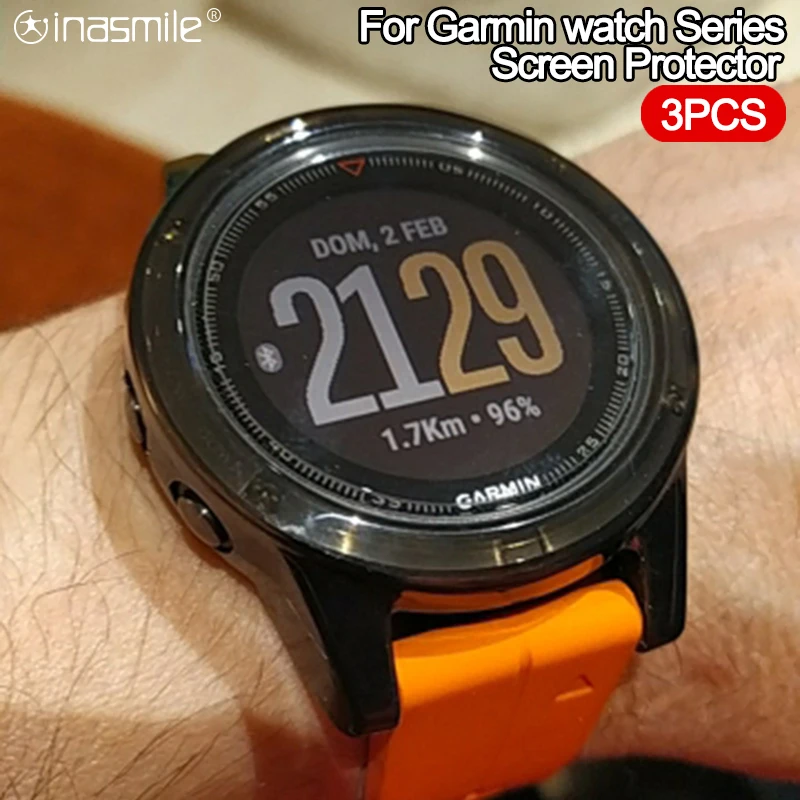 Защитное стекло для часов Garmin fenix 5 6 S X Vivoactive 3 4 Forerunner 45 225 235 245 645 735 745 935 945
