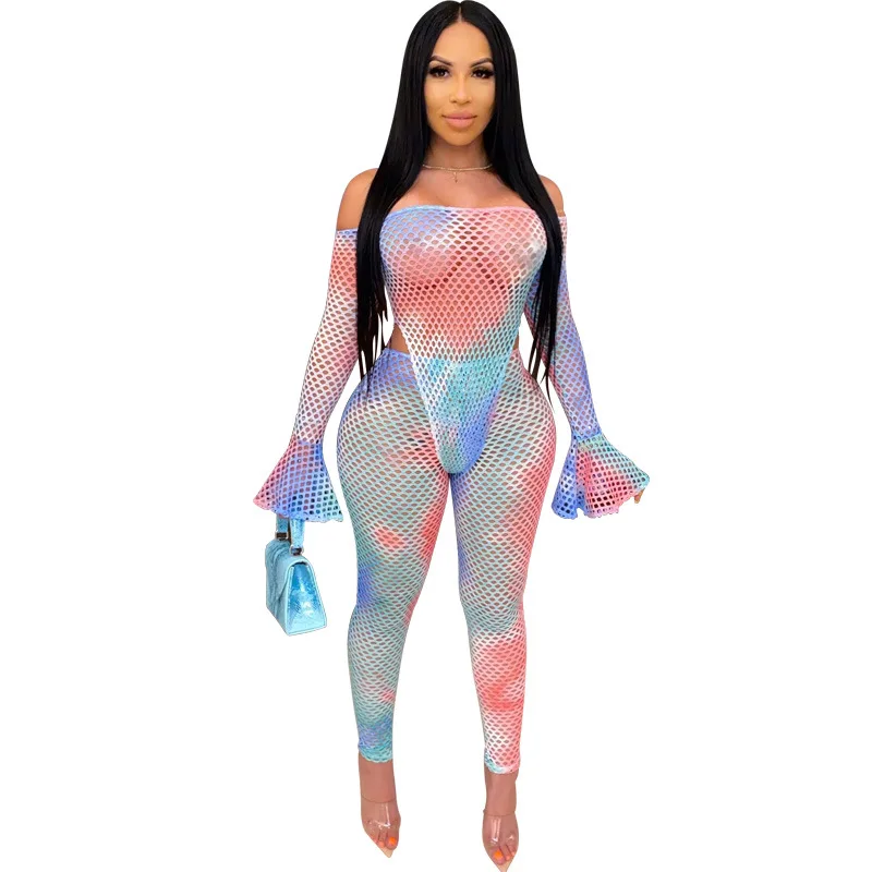 K9662 2020 Hot Selling European and American Printing Set Perspective Sexy Mesh Tie-Dye Nightclub Two-Piece Women
K9662 2020 Hot Selling European and American Printing Set Perspective Sexy Mesh Tie-Dye Nightclub Two-Piece Women