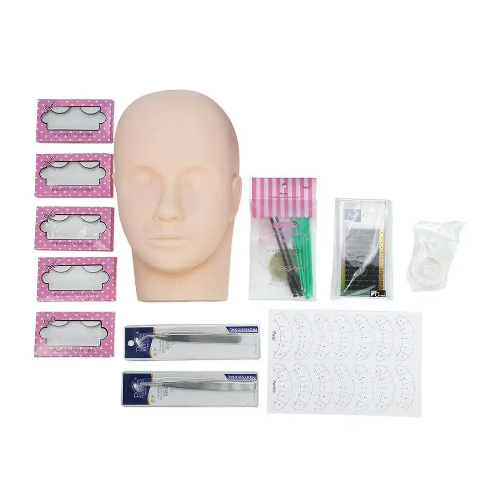 Makeup Practice Set Mannequin Model Head Beginner Training Set Practicing Eyelash Extension Accessories Makeup Tools
Makeup Practice Set Mannequin Model Head Beginner Training Set Practicing Eyelash Extension Accessories Makeup Tools