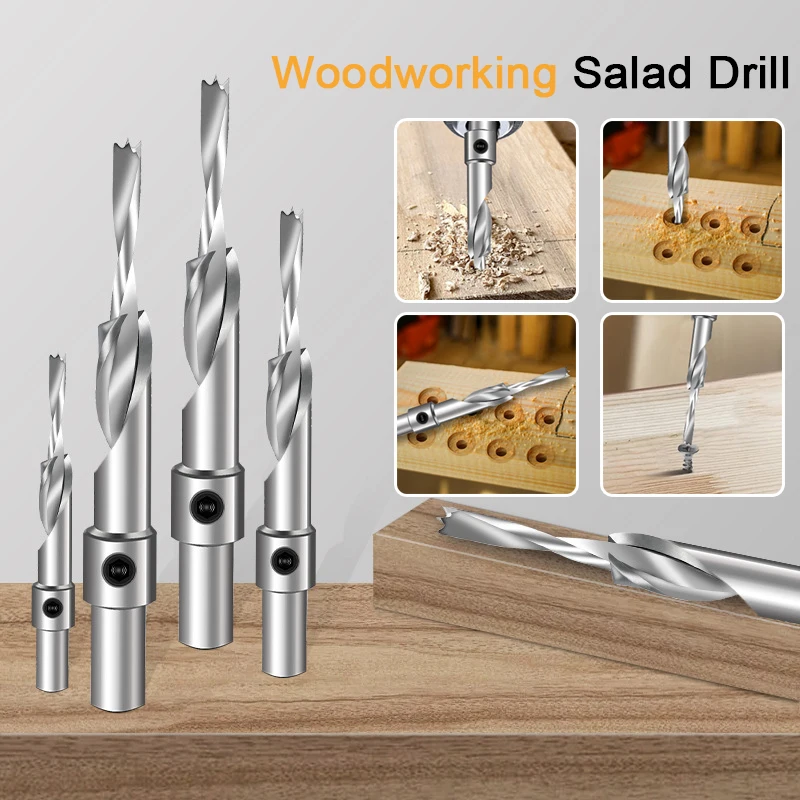 Swaging Tool Drill Bit Set Snappy Tools Quick-Change Countersink Drill Bit Set for Carpentry Woodworking brocas para madera
Swaging Tool Drill Bit Set Snappy Tools Quick-Change Countersink Drill Bit Set for Carpentry Woodworking brocas para madera