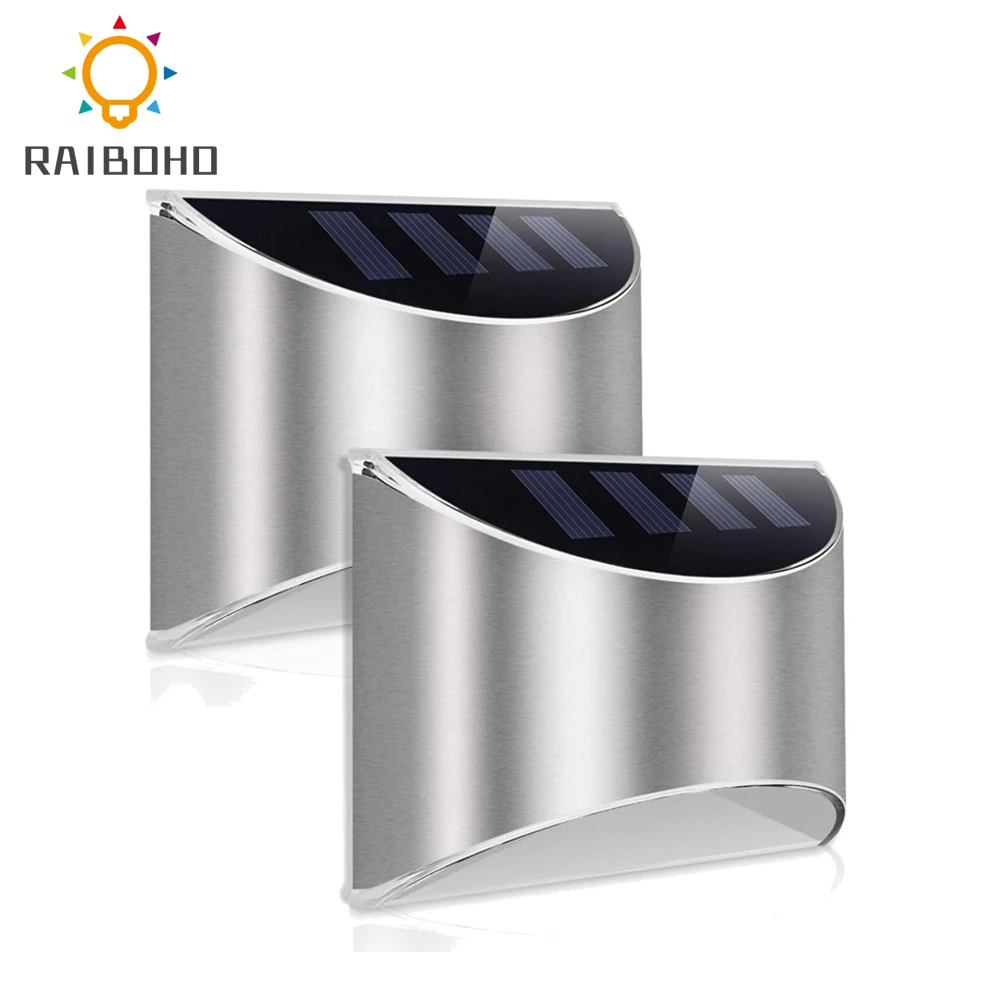 2Pack LED Stainless Steel Solar Light Super Bright Waterproof Solar Lighting Wall Light Security Light for Garden fence
2Pack LED Stainless Steel Solar Light Super Bright Waterproof Solar Lighting Wall Light Security Light for Garden fence