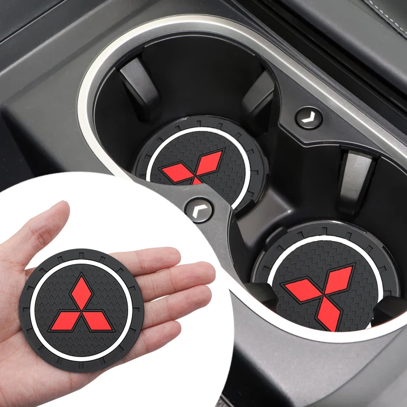 1/2pcs Car Coaster Auto Water Cup Slot Non-Slip Mat Pads Accessories For Mitsubishi Ralliart Lancer EX ASX Outlander Pajero l200
1/2pcs Car Coaster Auto Water Cup Slot Non-Slip Mat Pads Accessories For Mitsubishi Ralliart Lancer EX ASX Outlander Pajero l200