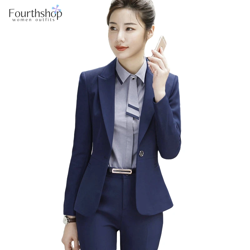 2 Piece Set Women Formal Pant Suits Office Lady Business Work Interview Uniforms 2021 Autumn Spring Clothes Blazer Suit Female
2 Piece Set Women Formal Pant Suits Office Lady Business Work Interview Uniforms 2021 Autumn Spring Clothes Blazer Suit Female