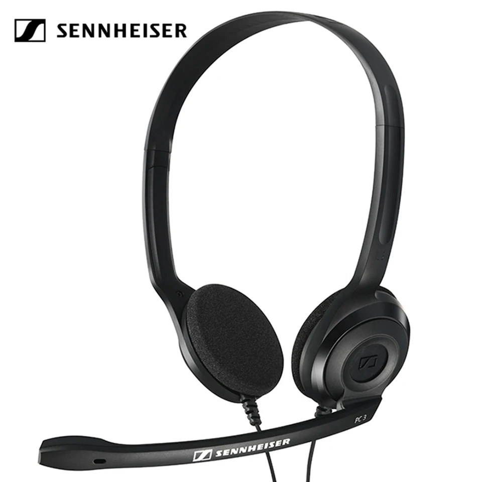 Sennheiser PC 3 CHAT Lightweight PC Computer Headphones with Noise Reduction Stereo Mic Earphones Music Gaming Headset for PC
Sennheiser PC 3 CHAT Lightweight PC Computer Headphones with Noise Reduction Stereo Mic Earphones Music Gaming Headset for PC