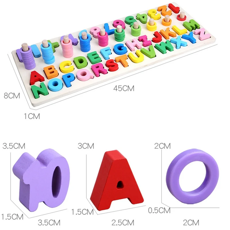 Wooden Game Toy Shape Color Cognition Matching Board Montessori Baby Early Educational Cute Alphabet Number English Learning To
Wooden Game Toy Shape Color Cognition Matching Board Montessori Baby Early Educational Cute Alphabet Number English Learning To