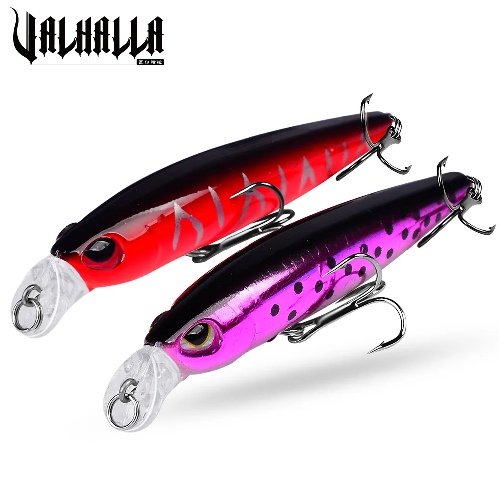 VALHALLA 1PC Artificial Fishing Bait Fishing Lure 6 Colors 10.4g 9.4cm Fishing Tackle 6# BKB Hooks Bass Hard Baits Pesca
VALHALLA 1PC Artificial Fishing Bait Fishing Lure 6 Colors 10.4g 9.4cm Fishing Tackle 6# BKB Hooks Bass Hard Baits Pesca
