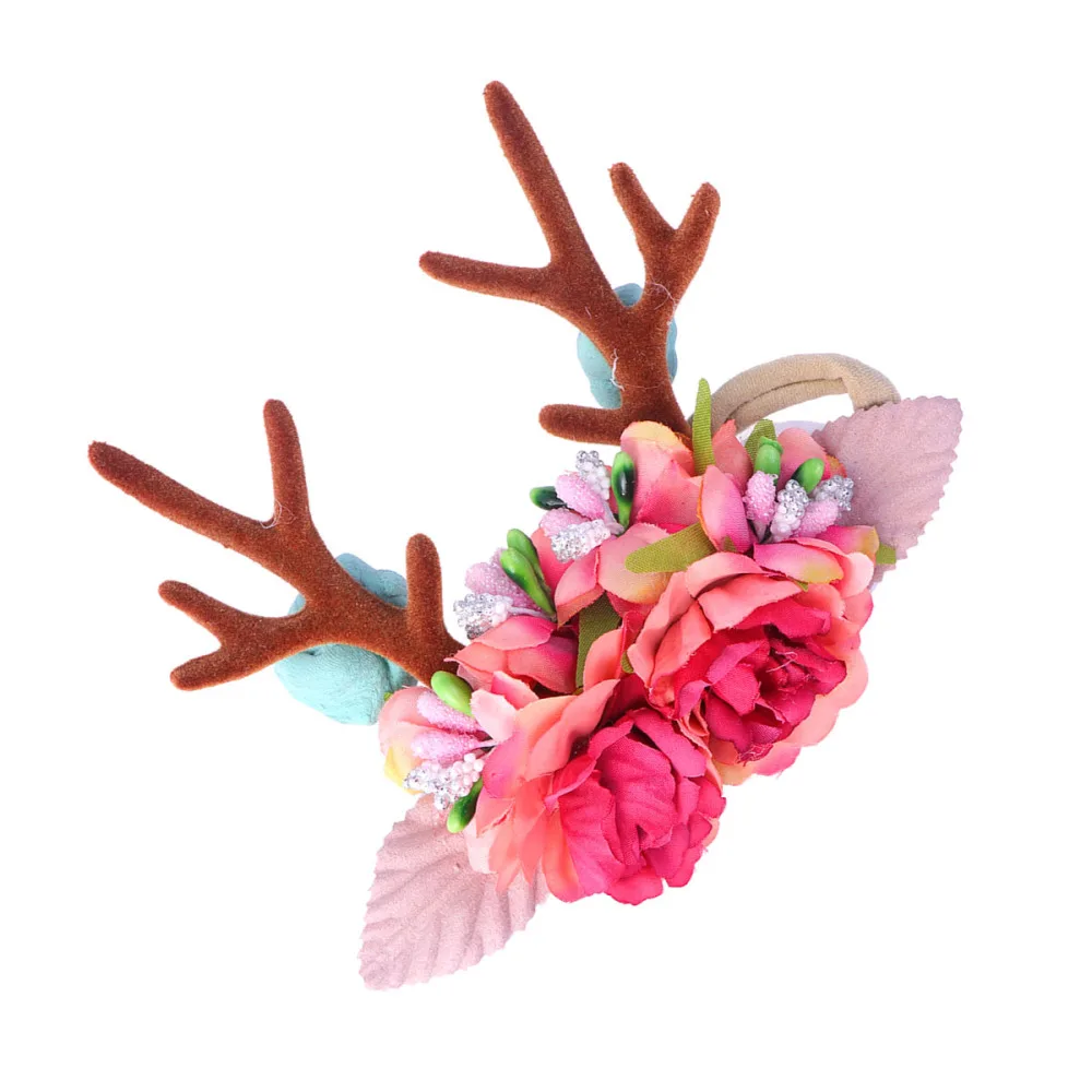 Christmas Antler Shape Headband Nylon Hair Band Flower Hair Hoops Headdress Lovely Headwear
Christmas Antler Shape Headband Nylon Hair Band Flower Hair Hoops Headdress Lovely Headwear
