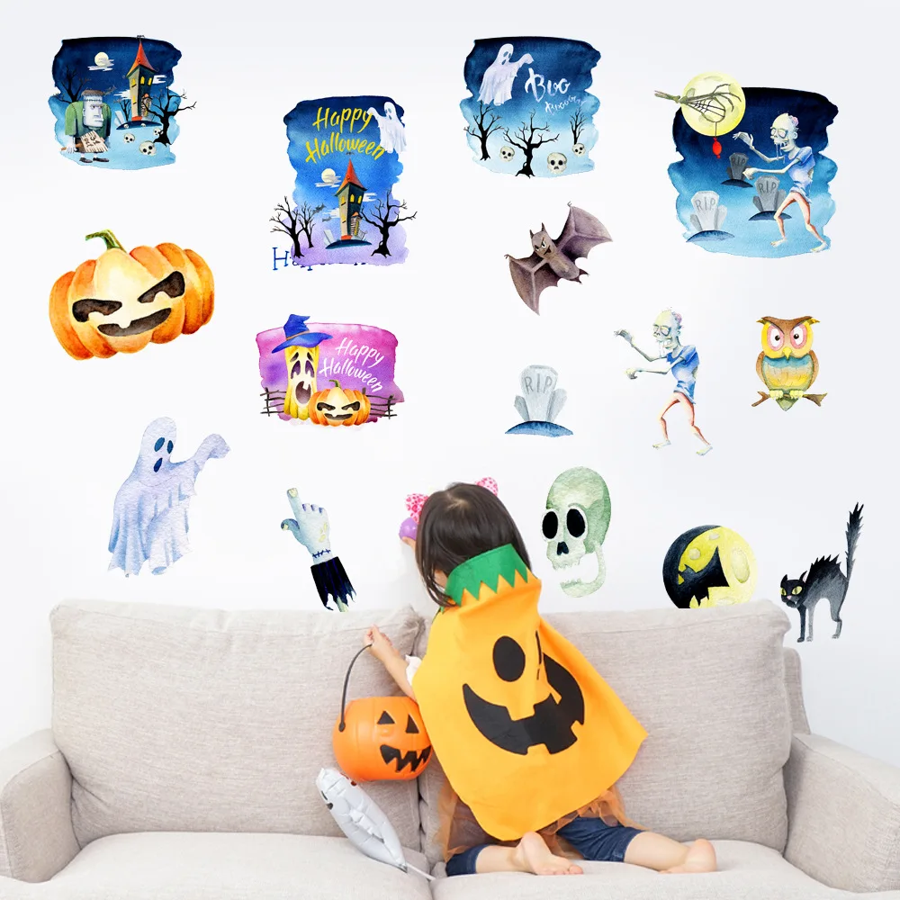 Halloween Wall Stickers Home Decor Removable Halloween Pumpkin Wall Decals For Living Room Bedroon Halloween Party Decoration
Halloween Wall Stickers Home Decor Removable Halloween Pumpkin Wall Decals For Living Room Bedroon Halloween Party Decoration
