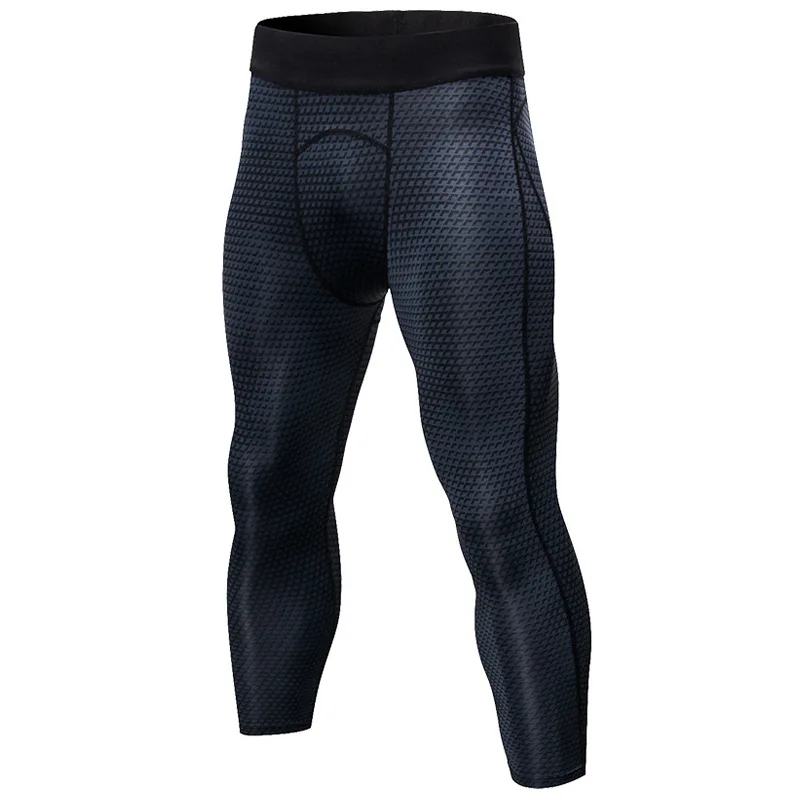 Men's Pro Cropped Pants Volumetric Printing Fitness Sports Running Wish Quick-Drying Elastic Tight 7 Pants 4020 
Men's Pro Cropped Pants Volumetric Printing Fitness Sports Running Wish Quick-Drying Elastic Tight 7 Pants 4020
