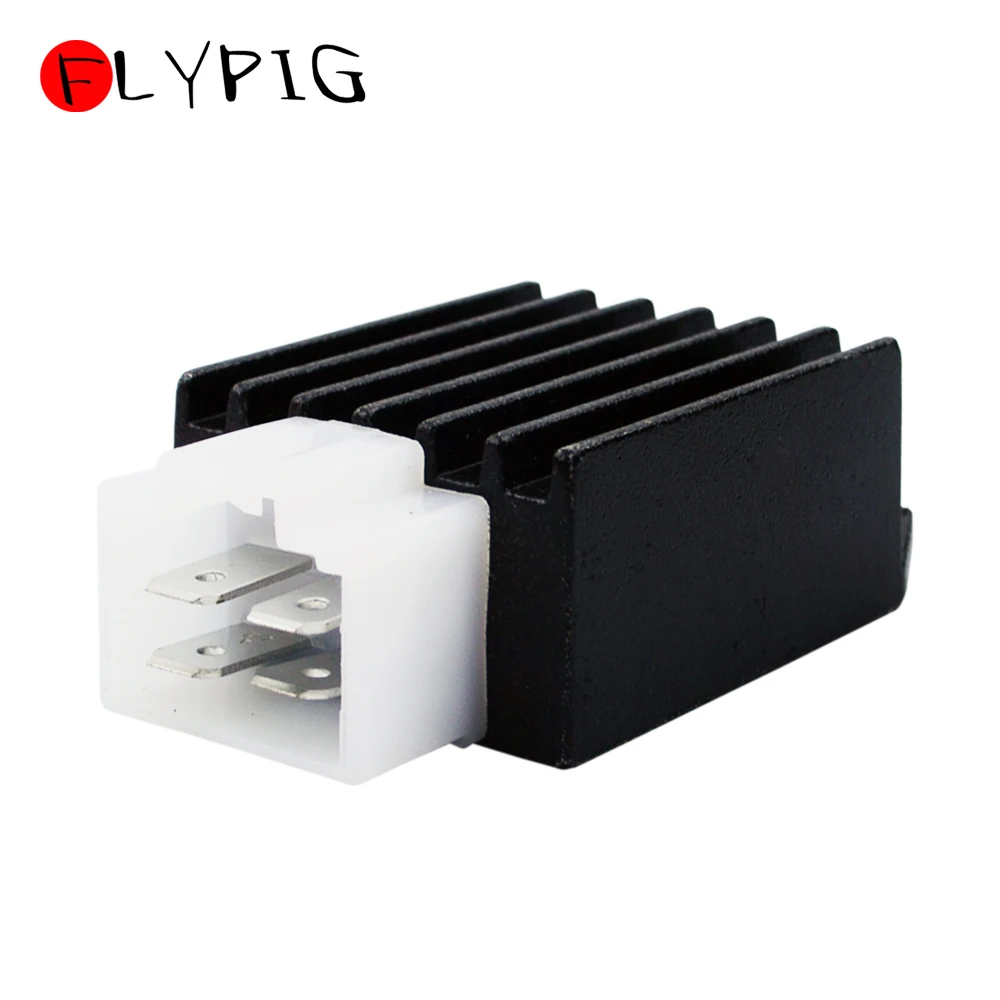 12V 4Pin Voltage Regulator Rectifier GY6 50cc 70cc 90cc 110cc 125cc 150cc Moped Scooter ATV Go kart
12V 4Pin Voltage Regulator Rectifier GY6 50cc 70cc 90cc 110cc 125cc 150cc Moped Scooter ATV Go kart