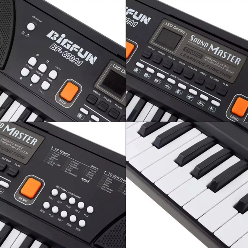 Bigfun Electronic Keyboard Piano Digital Music Key Board With Microphone Children Gift Musical Enlightenment
Bigfun Electronic Keyboard Piano Digital Music Key Board With Microphone Children Gift Musical Enlightenment