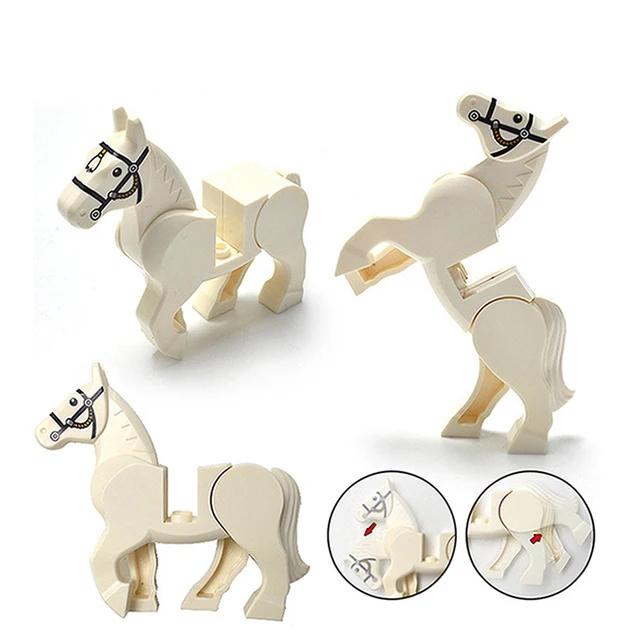 4pcs/lot Building Block Horse Toys DIY Bricks Animals Assembles Particles diy Educational Creative Children Gift 3 colors
4pcs/lot Building Block Horse Toys DIY Bricks Animals Assembles Particles diy Educational Creative Children Gift 3 colors
