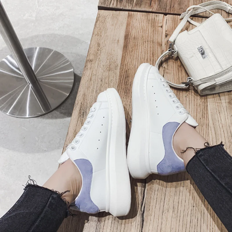 Mstacchi 2021 New Fashion White Shoes Women Thick Bottom Lace-Up Cowhide Multiple Styles Ladies Casual Sneakers Zapatillas Mujer
Mstacchi 2021 New Fashion White Shoes Women Thick Bottom Lace-Up Cowhide Multiple Styles Ladies Casual Sneakers Zapatillas Mujer