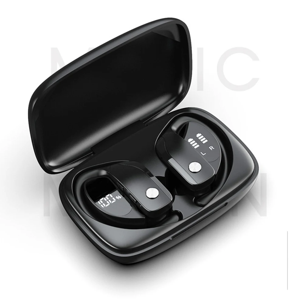 T32 Bluetooth earphone Stereo Noise Reduction Earphone Volume control With LED Touch Digital Display headset
T32 Bluetooth earphone Stereo Noise Reduction Earphone Volume control With LED Touch Digital Display headset