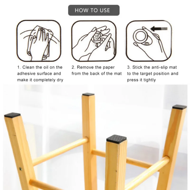 Thickening Self Adhesive Furniture Leg Feet Rug Felt Pads Anti Slip Mat Bumper Damper For Chair Table Protector Hardware 
Thickening Self Adhesive Furniture Leg Feet Rug Felt Pads Anti Slip Mat Bumper Damper For Chair Table Protector Hardware