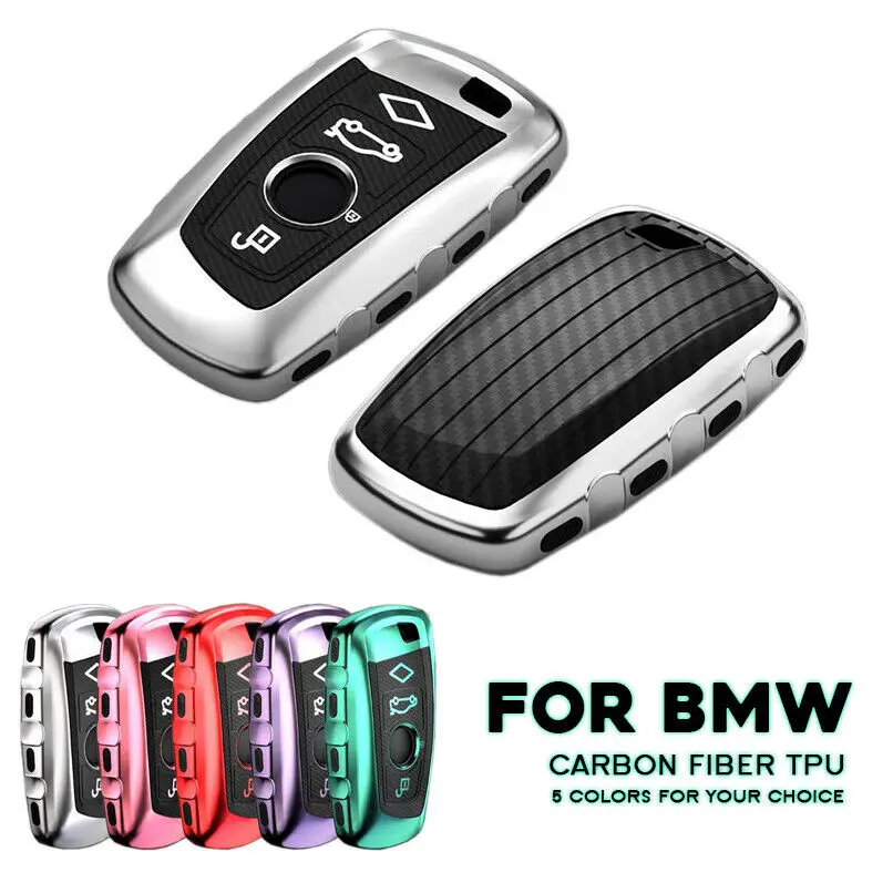 1Pcs Carbon Fiber TPU Car Smart Remote Key Fob Case Cover For BMW F12 F20 F21 F30 F31
1Pcs Carbon Fiber TPU Car Smart Remote Key Fob Case Cover For BMW F12 F20 F21 F30 F31