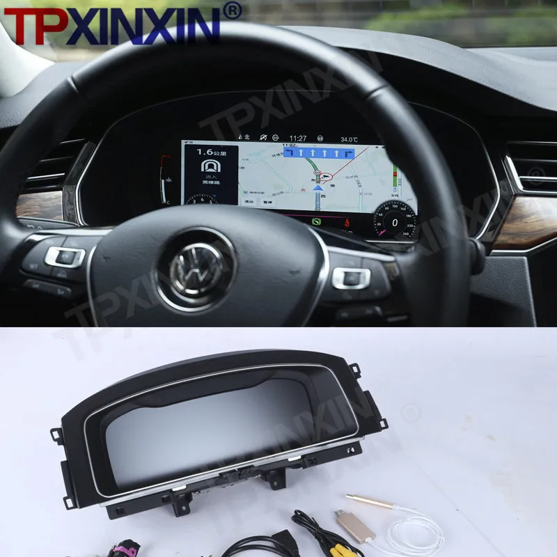 Intelligent Multimedia Display for LCD Instrument Panel Replacement of Volkswagen B8 Passat CC Golf 7 GTI Variant Car
Intelligent Multimedia Display for LCD Instrument Panel Replacement of Volkswagen B8 Passat CC Golf 7 GTI Variant Car