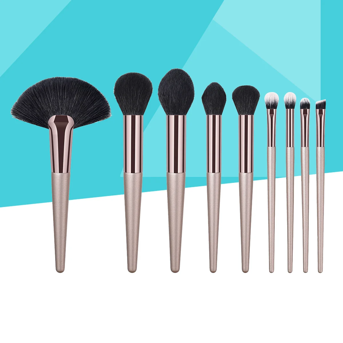 9Pcs Premium Wool Hair Makeup Brush Cosmetics Powder Blush Brush for Girls (T-09-013)
9Pcs Premium Wool Hair Makeup Brush Cosmetics Powder Blush Brush for Girls (T-09-013)