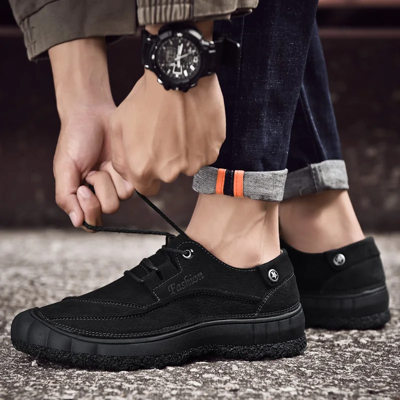 Casual Fashion Shoes Men Leather Casual Shoes Hot Sneakers Leisure Black Men's Male Shoe Mens Man Fashion Flat Sneaker
Casual Fashion Shoes Men Leather Casual Shoes Hot Sneakers Leisure Black Men's Male Shoe Mens Man Fashion Flat Sneaker