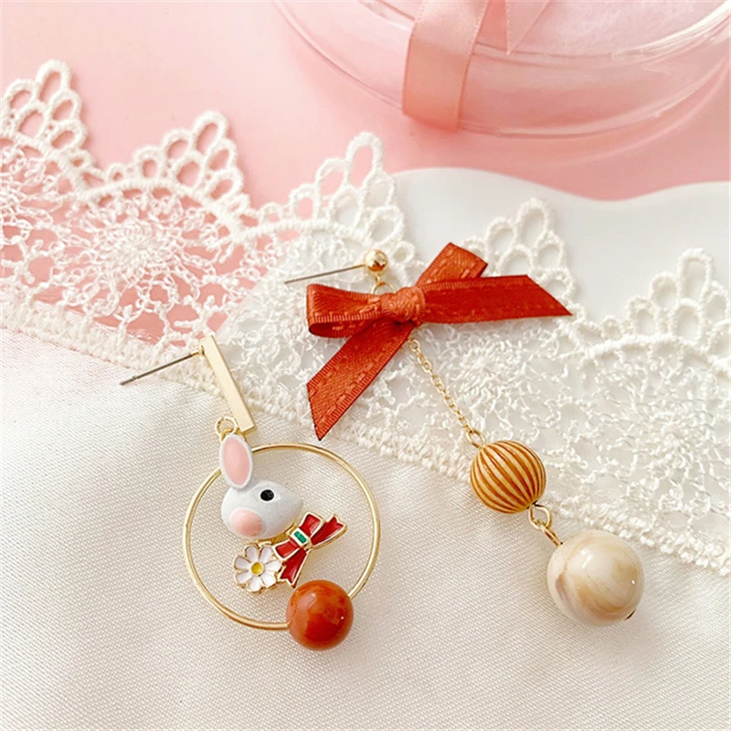 Linmouge Sweet Fashion Women's Earrings Cute Rabbit Asymmetry Vintage Female Elegant Party Gifts Jewelry Accessoreis EF30
Linmouge Sweet Fashion Women's Earrings Cute Rabbit Asymmetry Vintage Female Elegant Party Gifts Jewelry Accessoreis EF30