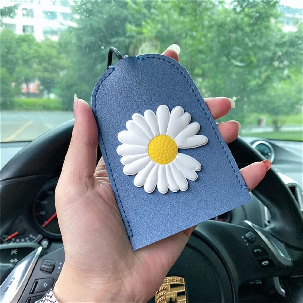 1pc New Cartoon Daisy Flowers Pull Type Key Bag PU Leather Key Wallets Car Key Holder Case Leather Keychain Pouch without Button
1pc New Cartoon Daisy Flowers Pull Type Key Bag PU Leather Key Wallets Car Key Holder Case Leather Keychain Pouch without Button
