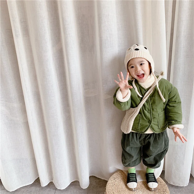 Girls Baby's Kids Coat Jacket Outwear 2021 Letters Thicken Velvet Winter Autumn Top Cotton Cardigan Children's Clothing
Girls Baby's Kids Coat Jacket Outwear 2021 Letters Thicken Velvet Winter Autumn Top Cotton Cardigan Children's Clothing