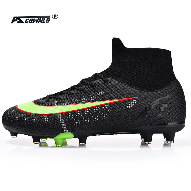Men Kids Football Boots Turf Soccer Shoes Cleats Training High Top Ankle Sport Sneakers Quality AG TF Indoor 2022
Men Kids Football Boots Turf Soccer Shoes Cleats Training High Top Ankle Sport Sneakers Quality AG TF Indoor 2022