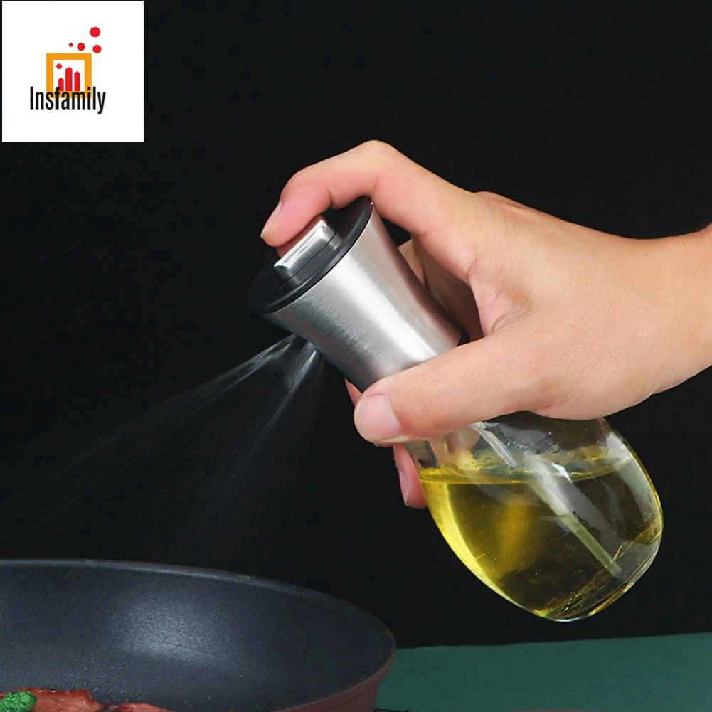 BBQ Baking Olive Oil Spray Bottle Conical Round Oil Vinegar Seasoning Bottle Oil Spray Leakproof Easy Cleaning Kitchen Tool
BBQ Baking Olive Oil Spray Bottle Conical Round Oil Vinegar Seasoning Bottle Oil Spray Leakproof Easy Cleaning Kitchen Tool